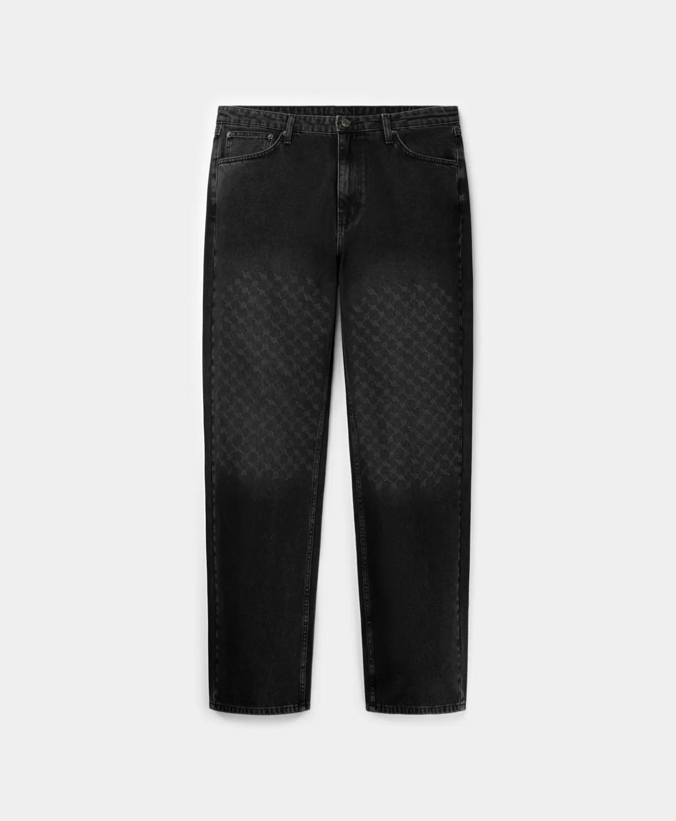 Discount Black Amba Monogram Jeans Pants | Jeans