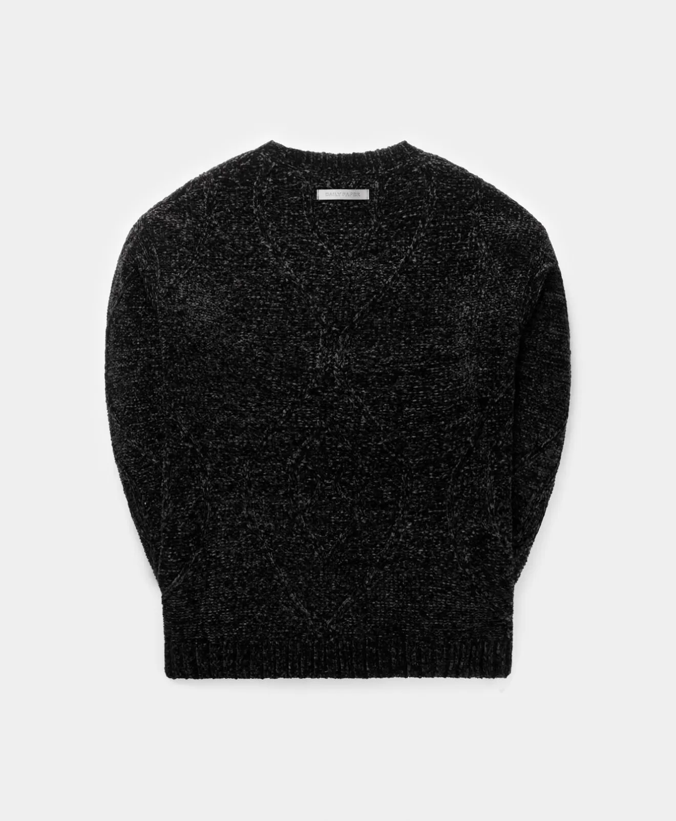 Sale Black Dayo Knit Sweater Hoodies & Sweaters | Knitwear