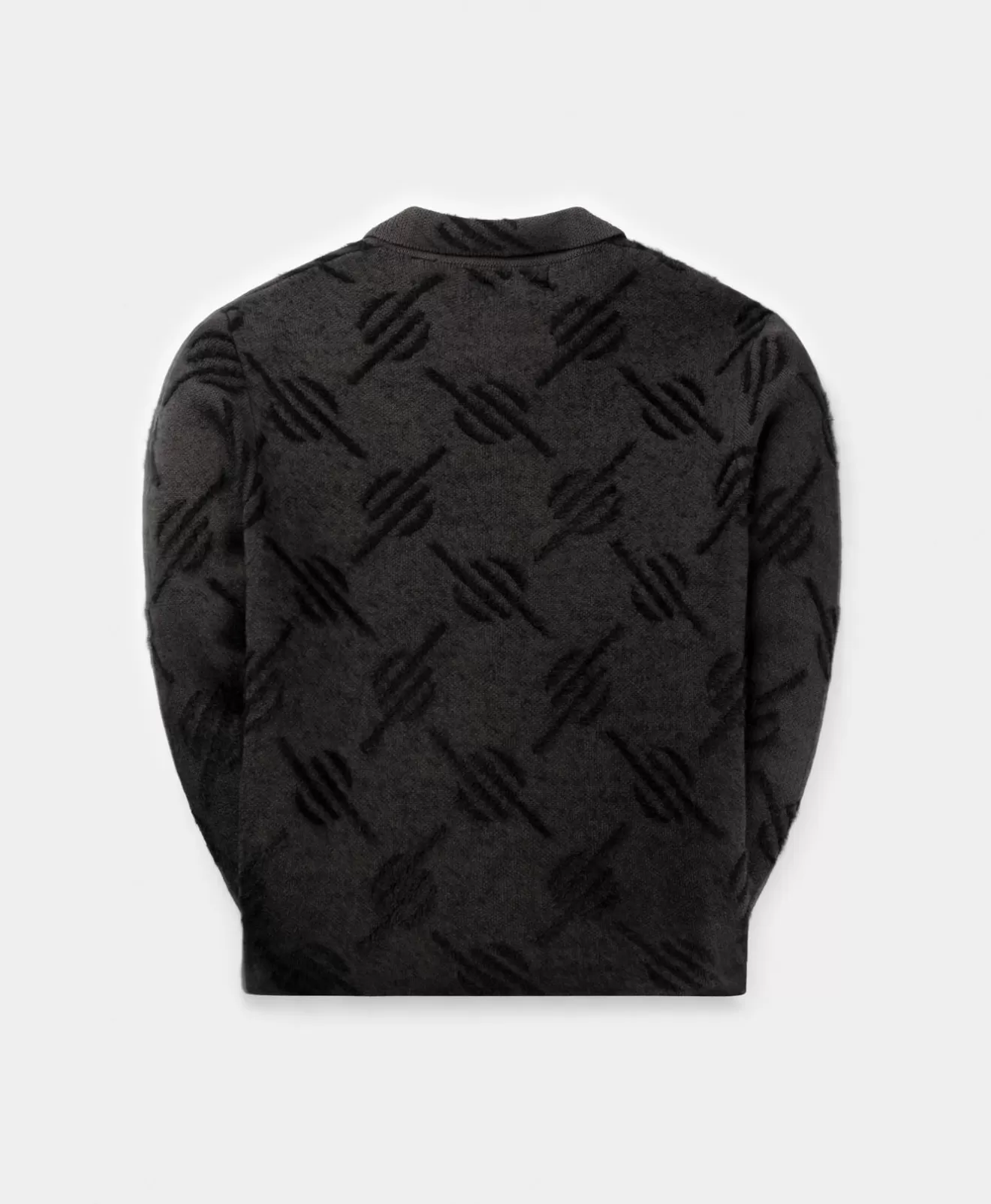 New Black Kirabo Monogram Knit Cardigan Hoodies & Sweaters | Knitwear