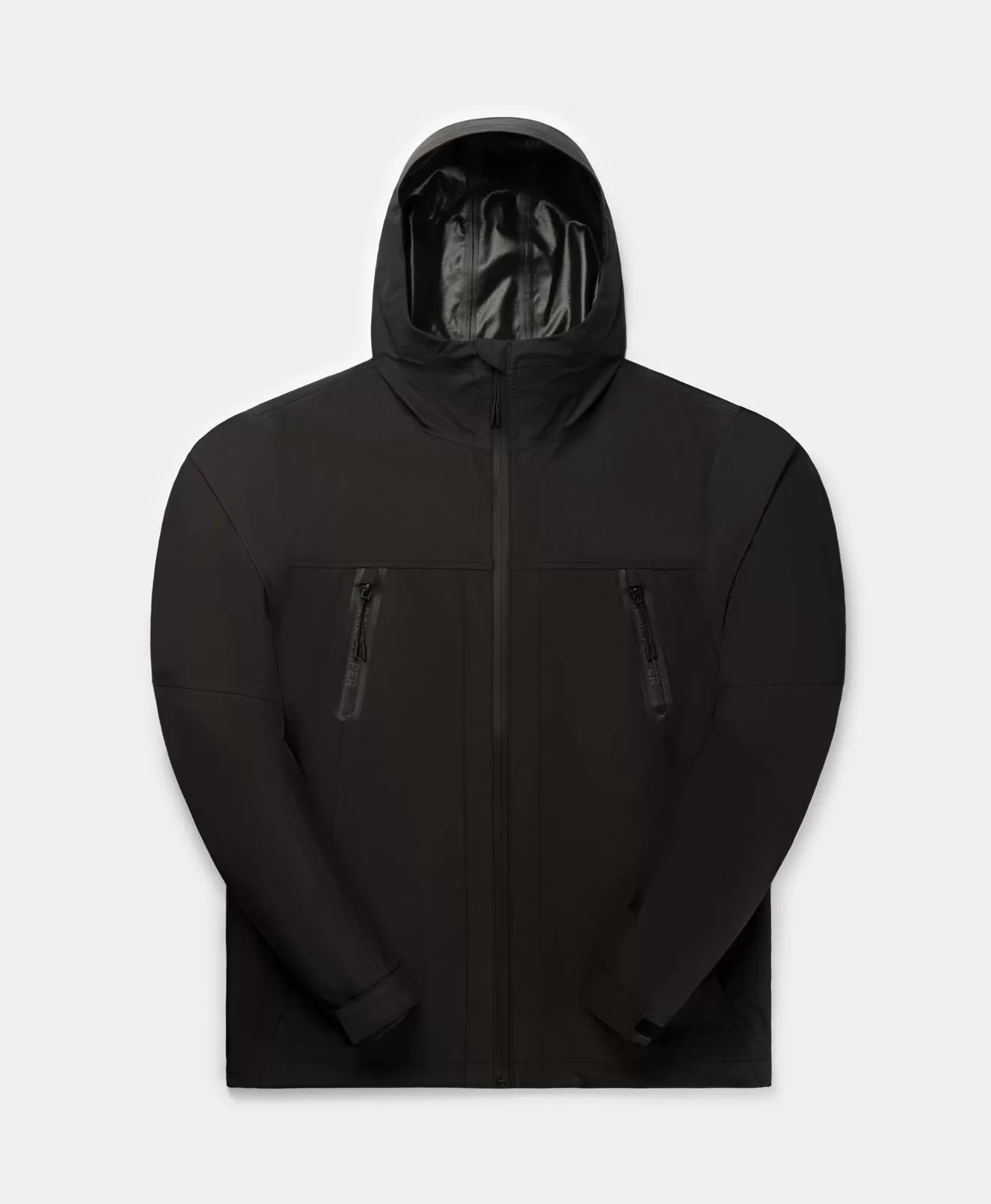 Cheap Black Kunle Rain Jacket Jackets