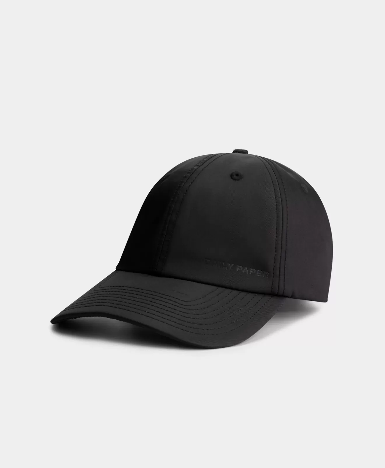 Sale Black Logo Nylon Cap Headwear