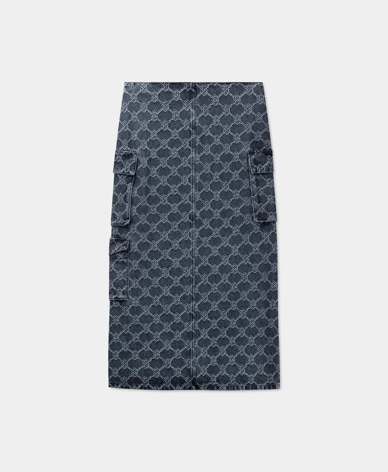 Sale Blue Zora Denim Cargo Skirt Women Skirts