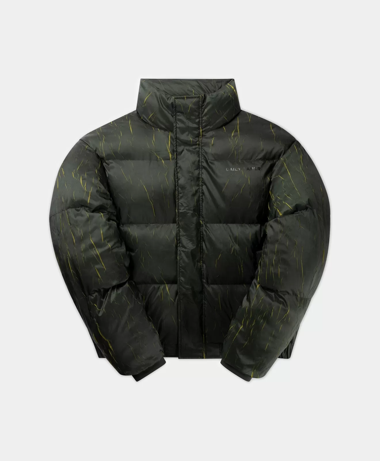 New Cardamom Green Renako Puffer Jacket Jackets