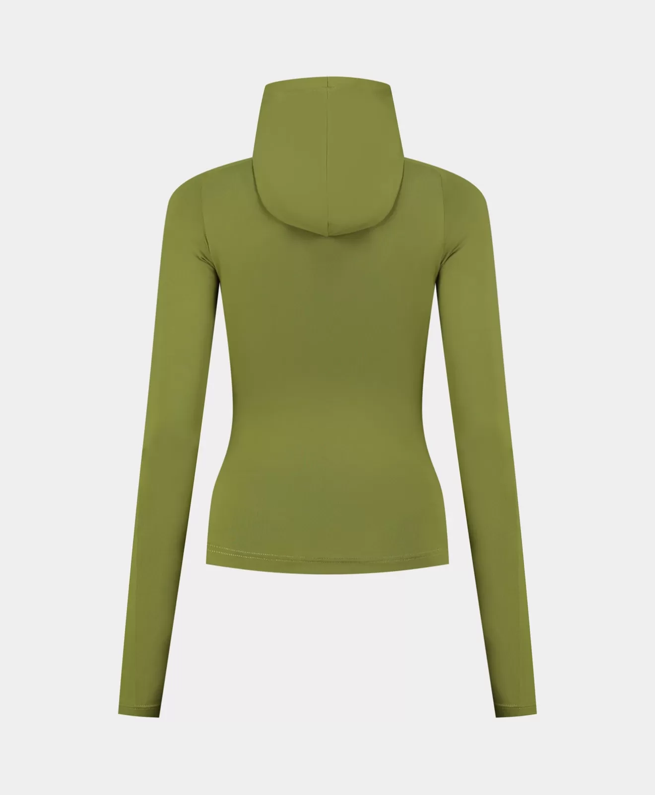 Store Cardamom Green Unit Tight Hoodie Women Hoodies & Sweaters