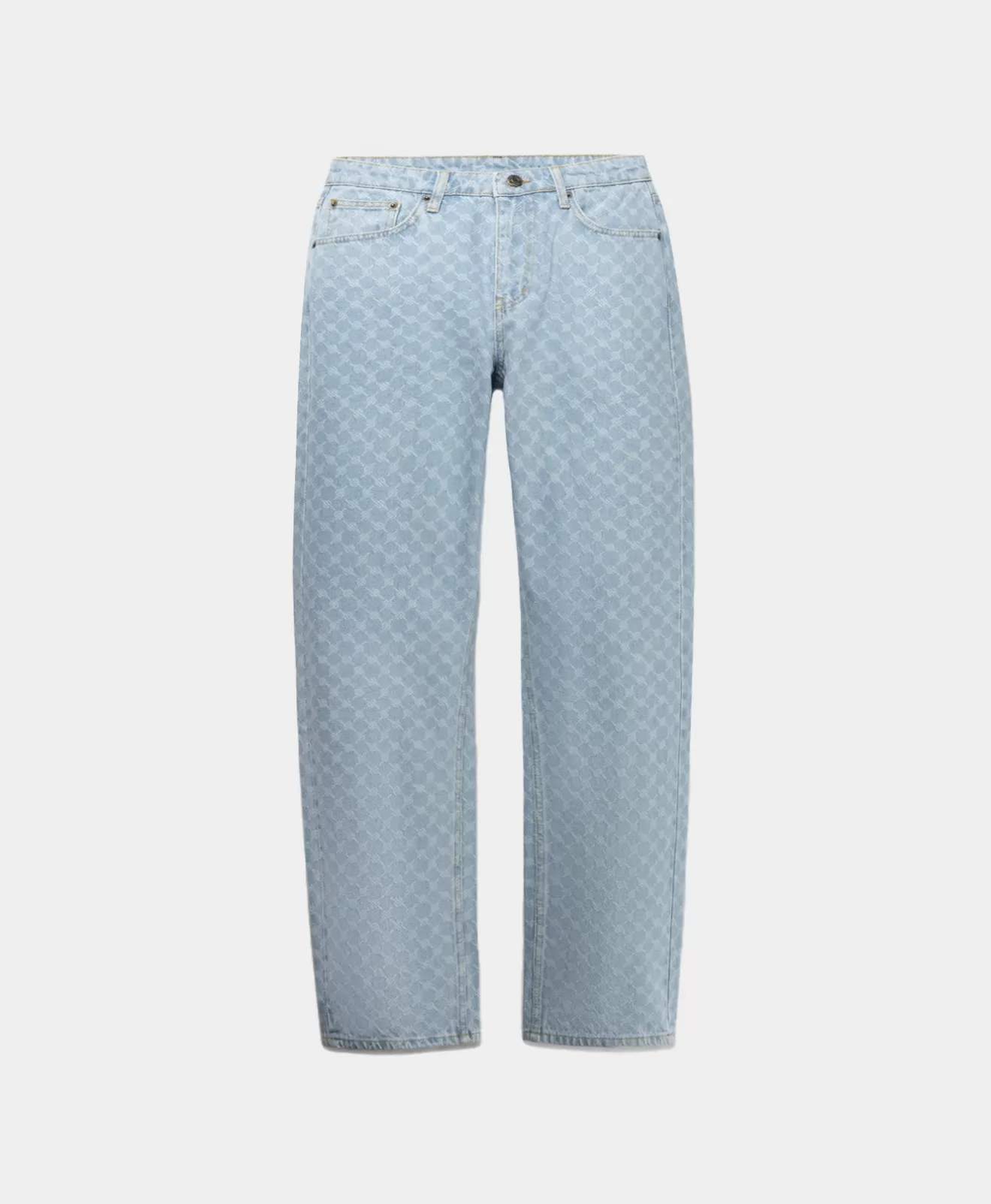 Outlet Amba Monogram Relaxed Jeans Pants | Jeans