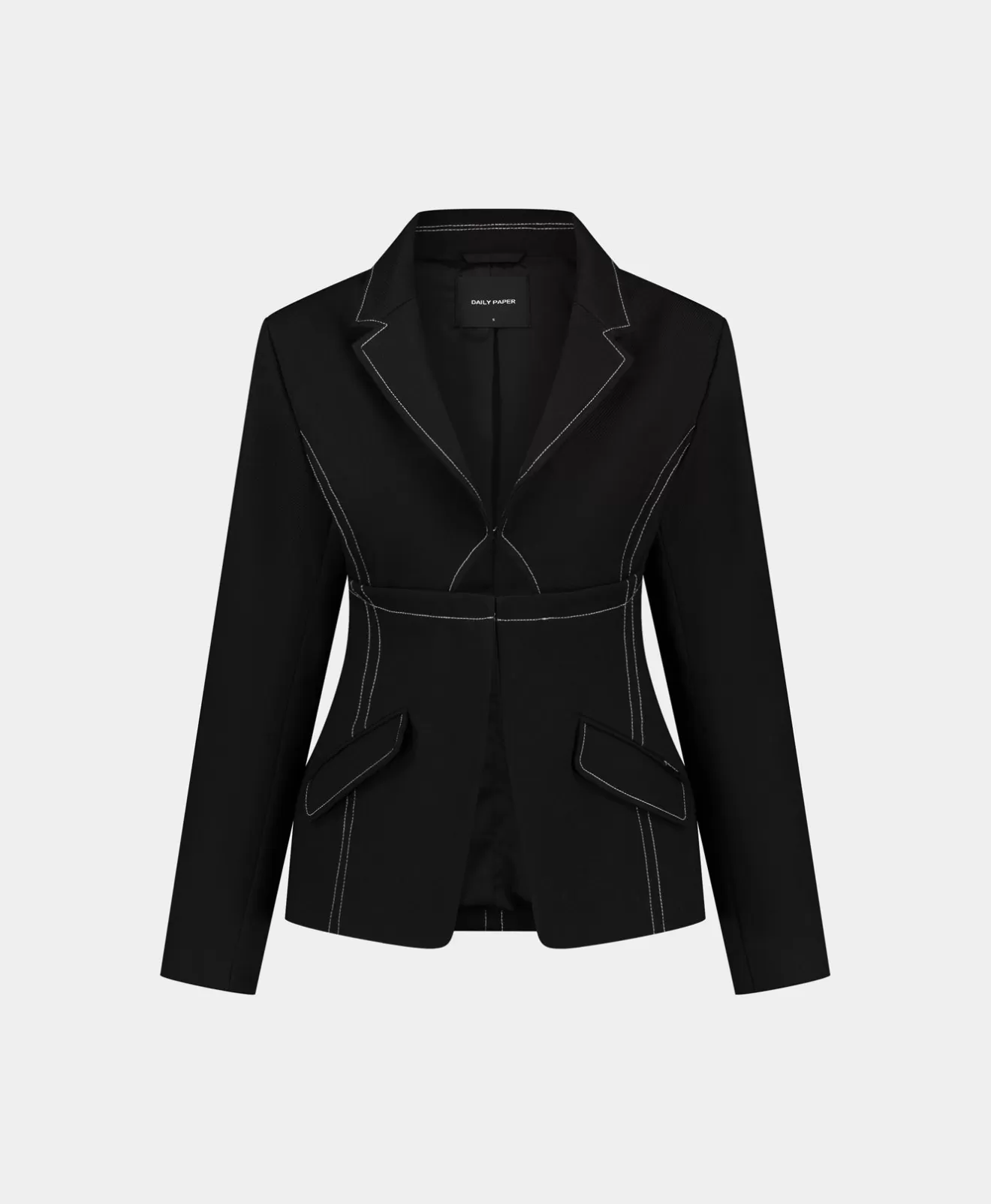 Cheap Obsidian Black Gianna Blazer Women Jackets