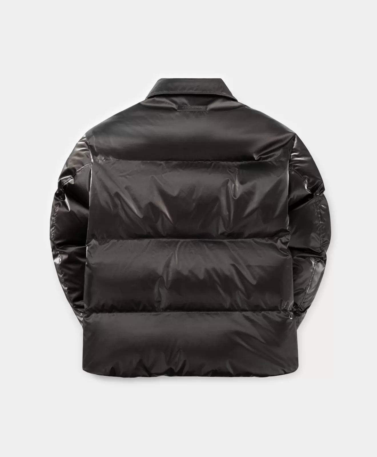 Clearance Obsidian Black Wole Shirt Puffer Jacket Jackets