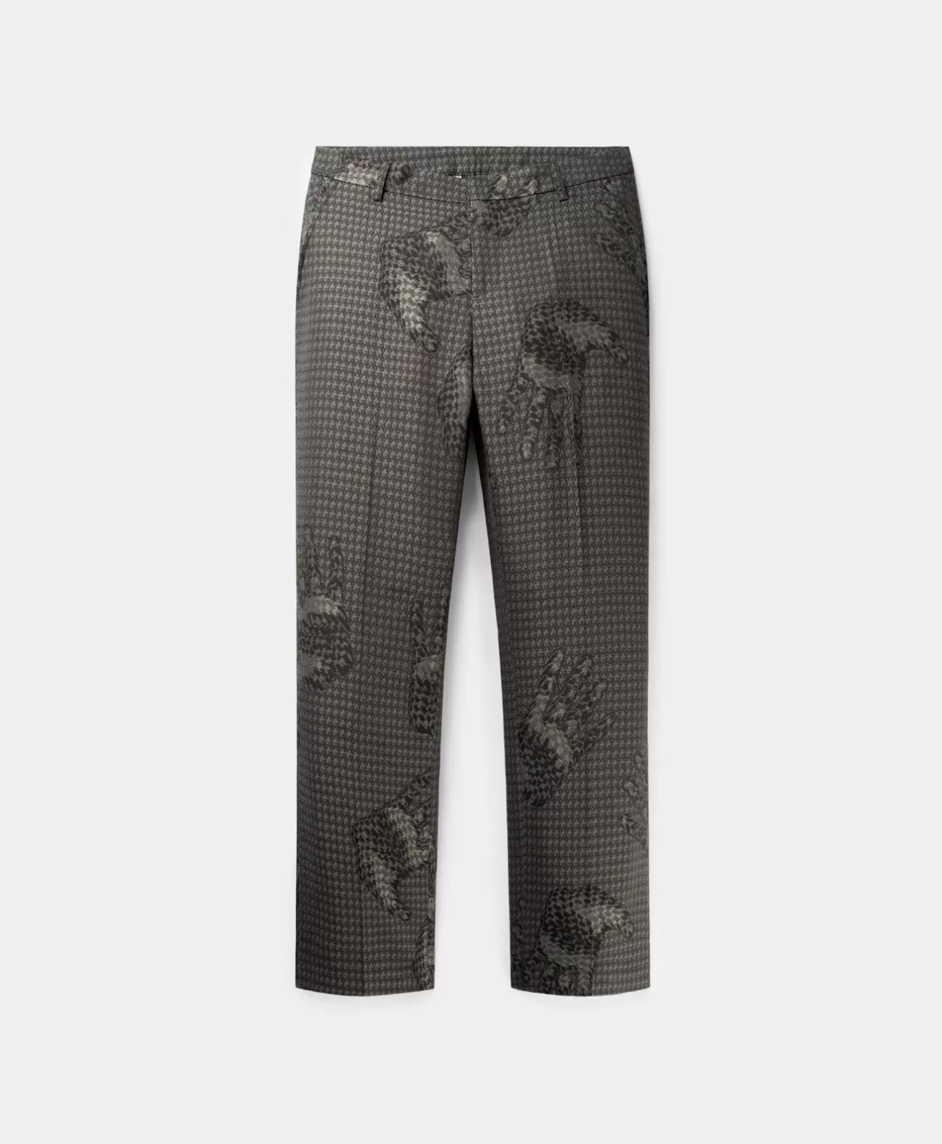 Cheap Obsidian Black Zuri Trapped Pants Pants