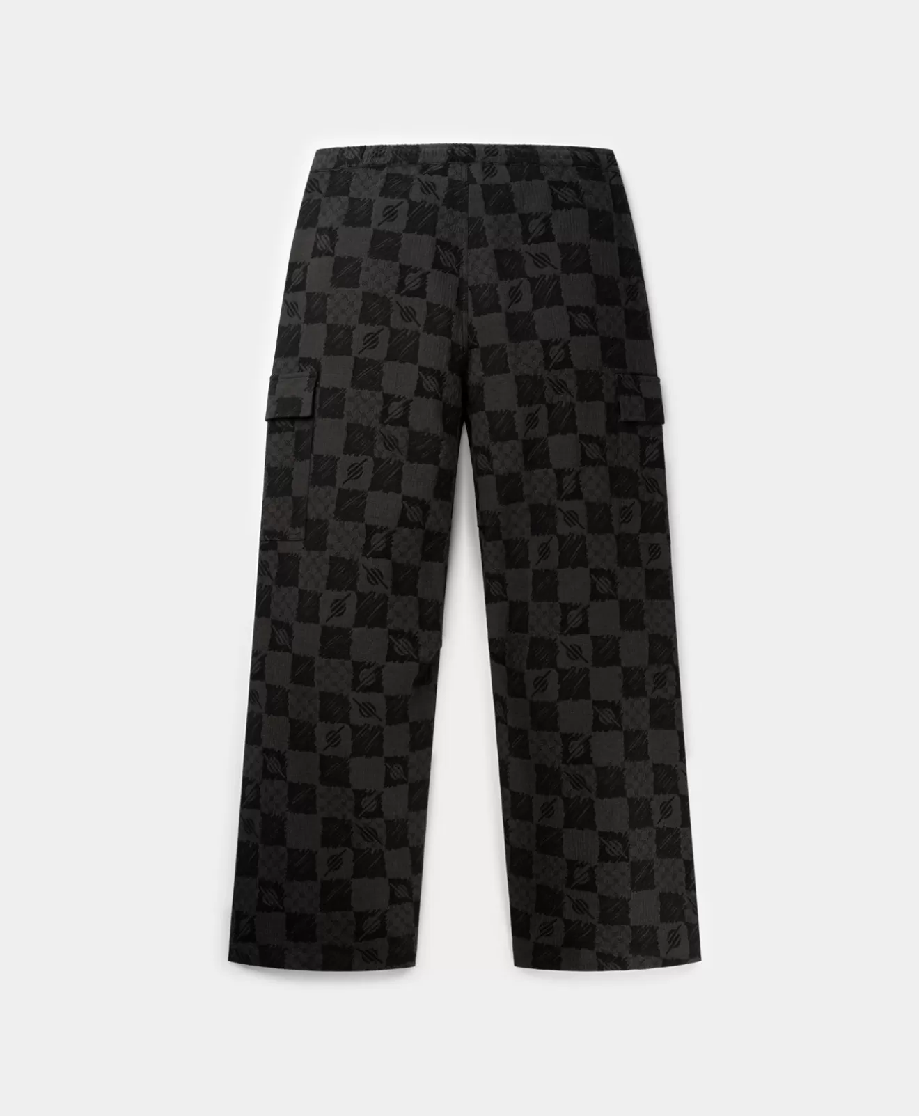 Shop Phantom Black Membuti Chess Pants Pants | Pants