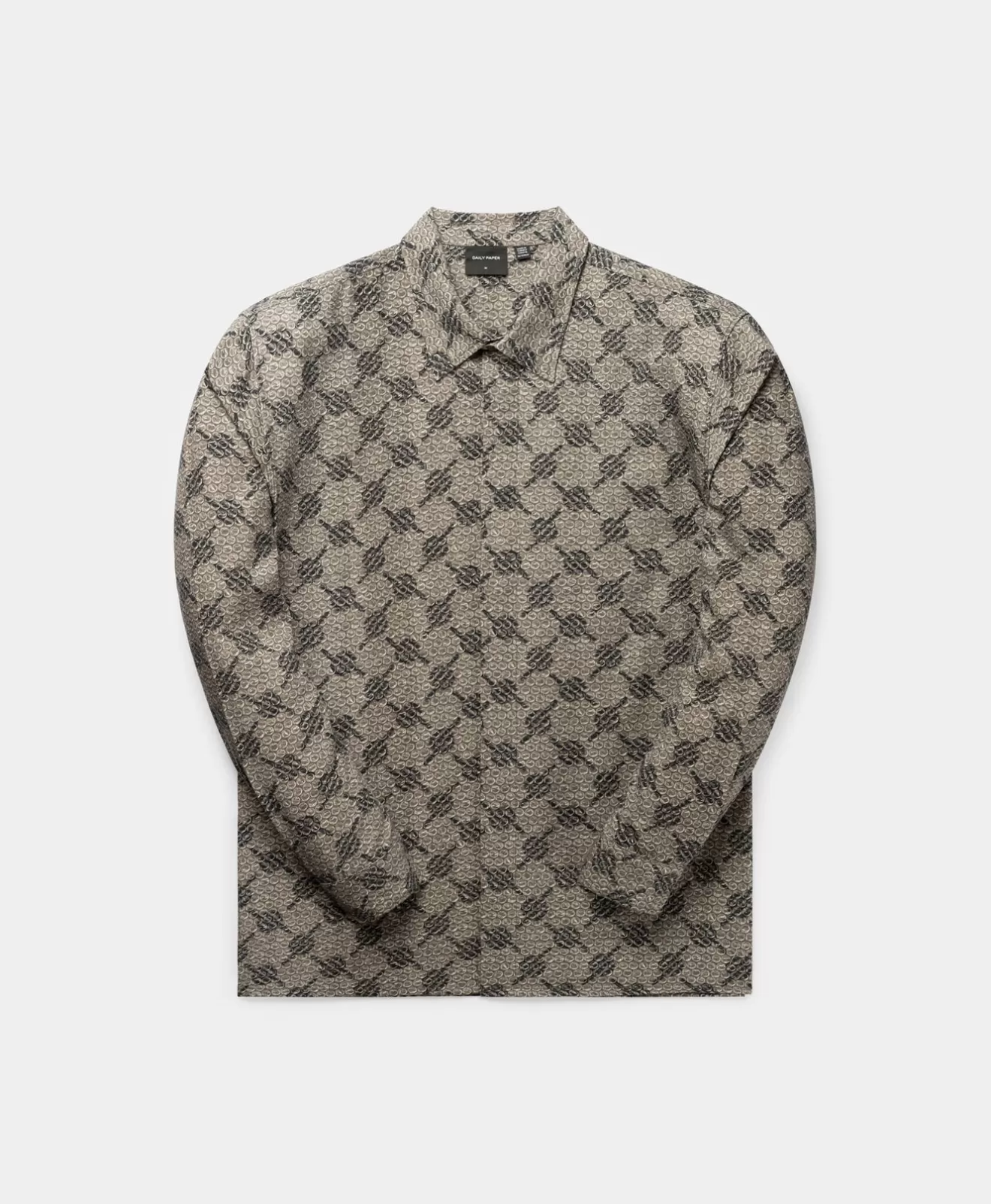 Fashion Rabbit Grey Tope Bubblewrap Longsleeve Shirt Shirts