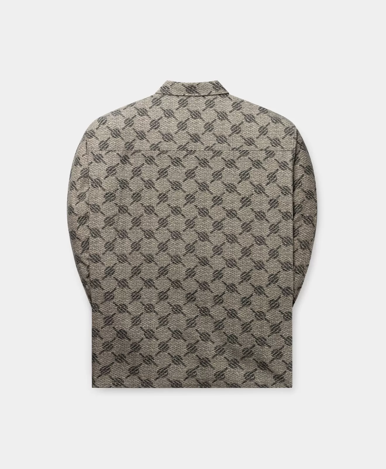 Fashion Rabbit Grey Tope Bubblewrap Longsleeve Shirt Shirts