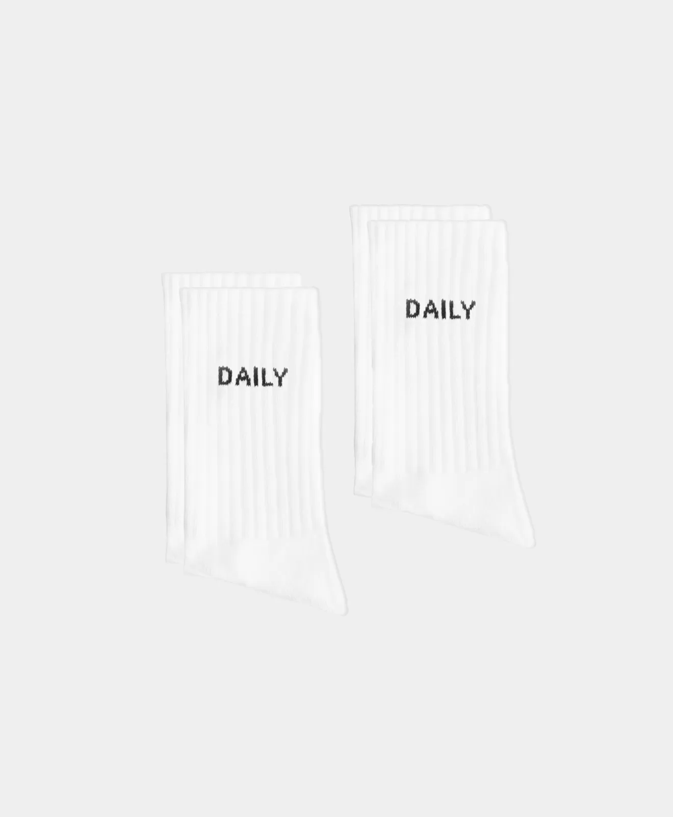Clearance White Etype Sock 2-Pack Socks